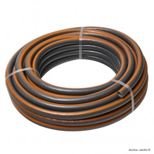 Tuyau d'arrosage, Ø15 mm, 200 g/m, anti-vrille, renforcé, haute résistance