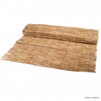 Canisse en roseau naturel, rouleau de 5 m, occultation jardin