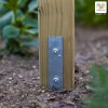 Aire de jeux en bois Floppi - Balançoire double, corde, table et toboggan, Fungoo