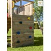 Aire de jeux en bois Carol3 - Balançoire, tour, rampe, escalade et toboggan, Fungoo
