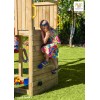Aire de jeux en bois Carol3 - Balançoire, tour, rampe, escalade et toboggan, Fungoo