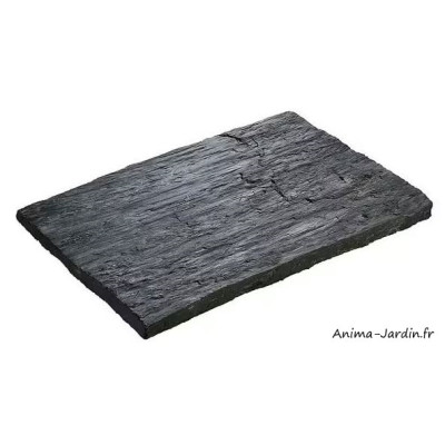 Pas de cheminement, rectangle, 40 x 29 cm, ton Schiste