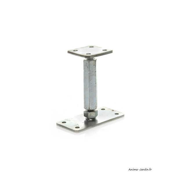 Supports de poteau (en H), pour carport, Solid