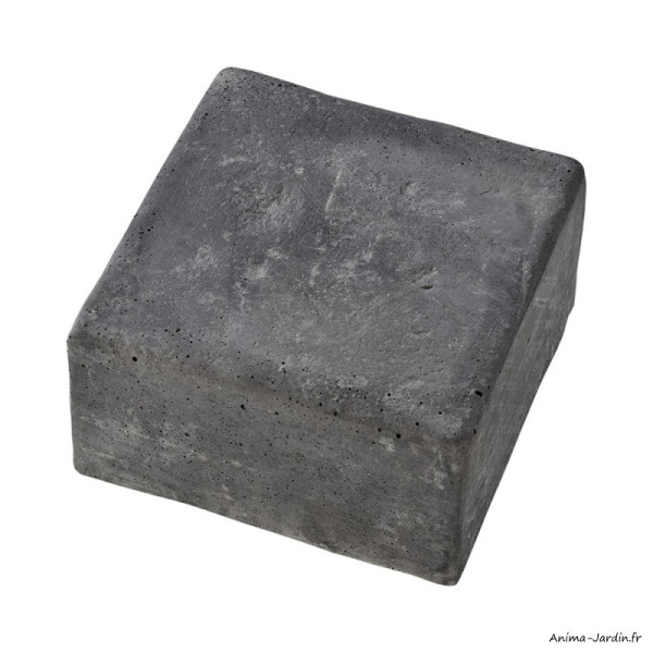 Pavé Touraine, 12 x 12 cm, pierre reconstituée, pavé carrossable