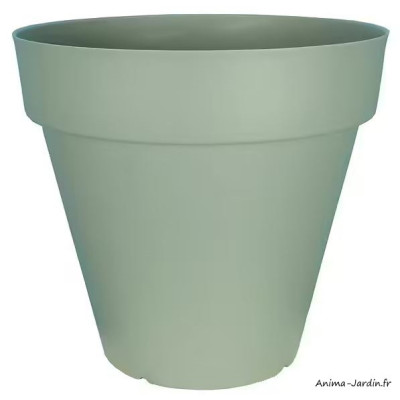 Pot Soleilla rond 25, Riviera, Ø24,5 cm, H.22 cm, Polypropylène