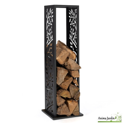 Range bûches vertical ajouré 112cm - LeafCut, anima-jardin.fr