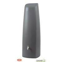 Récupérateur d'eau de pluie murale gris - 276 L