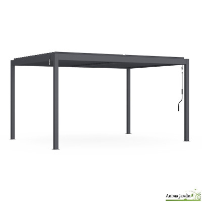 Pergola bioclimatique en aluminium 3x4 m - Terrana