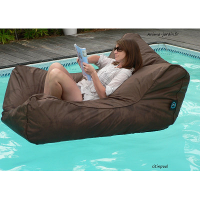 Fauteuil flottant piscine, sitinpool, canapé de piscine, pouf pas cher