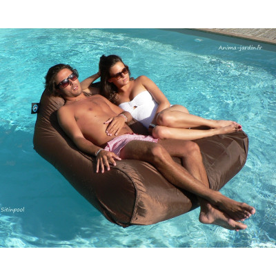 Fauteuil flottant piscine, sitinpool, canapé de piscine, pouf pas cher