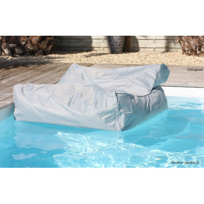 Fauteuil flottant piscine, sitinpool, canapé de piscine, pouf pas cher