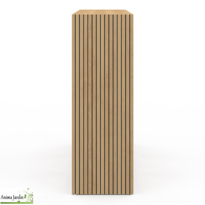 Meuble de rangement cube 9 cases - Bois - Faustin