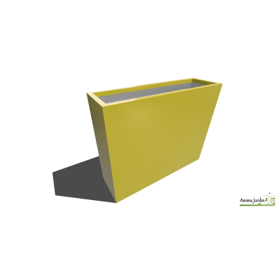 Jardinière en composite  - 80x30x80 cm - Jkub haut