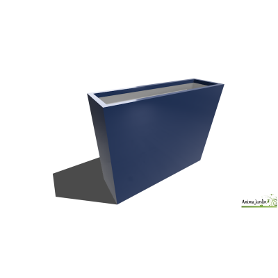 Jardinière en composite  - 80x30x80 cm - Jkub haut