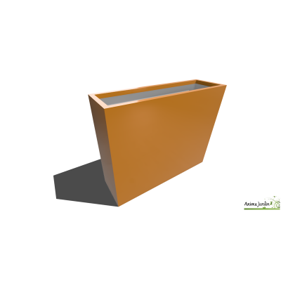 Jardinière en composite  - 80x30x80 cm - Jkub haut