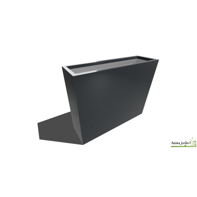 Jardinière en composite  - 80x30x80 cm - Jkub haut