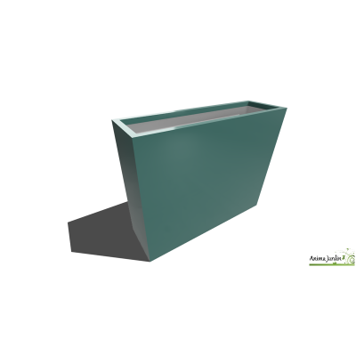 Jardinière en composite  - 80x30x80 cm - Jkub haut