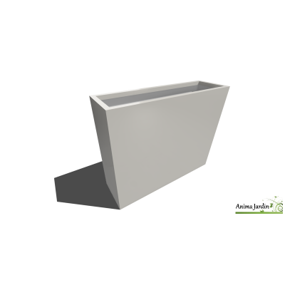 Jardinière en composite  - 150x30x80 cm - Jkub haut