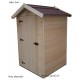 Abri de jardin bois, 2m², petite taille, cabine plage, achat/vente