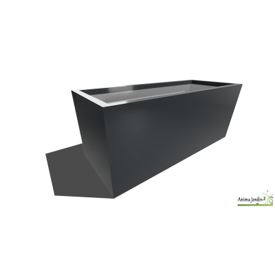 Jardinière en composite  - 80x30x30 cm - Jkub bas