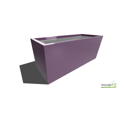 Jardinière en composite  - 80x30x30 cm - Jkub bas