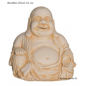 Bouddha Chinois 28 cm, Statue en pierre reconstituée, achat/vente