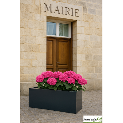 Jardinière en composite  - 120x40x40 cm - Jkub bas