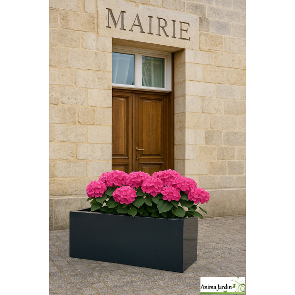 Jardinière en composite  - 120x40x40 cm - Jkub bas