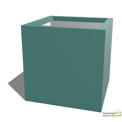 Jardinière en composite  - 30x30x30 cm - Jkub Egal