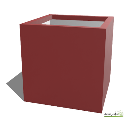 Jardinière en composite  - 30x30x30 cm - Jkub Egal