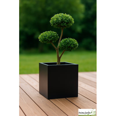 Jardinière en composite  - 50X50x50 cm - Kub Egal