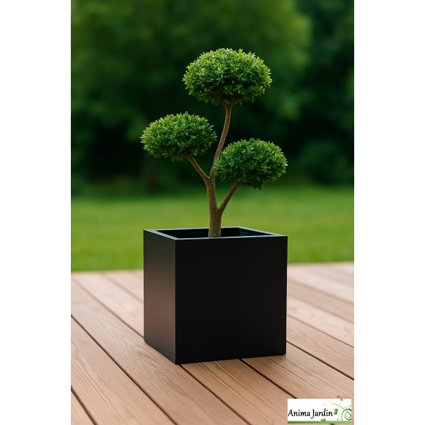 Bac carré en composite  - 50X50x50 cm - Kub Egal