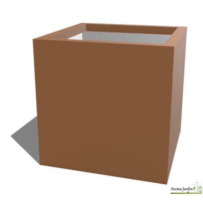 Jardinière en composite  - 30x30x30 cm - Jkub Egal