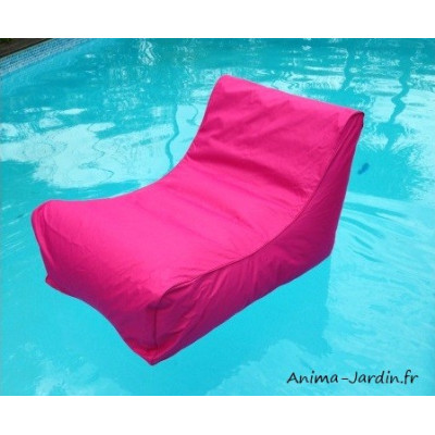 Fauteuil flottant piscine, Kiwi, gonflable, canapé de piscine, pouf pas cher