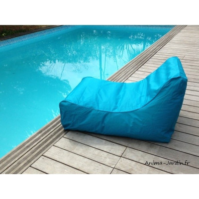 Fauteuil flottant piscine, Kiwi, gonflable, canapé de piscine, pouf pas cher