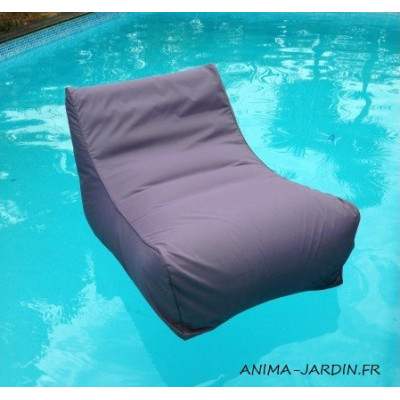 Fauteuil flottant piscine, Kiwi, gonflable, canapé de piscine, pouf pas cher
