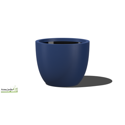 Bac arrondi en composite  - 33X27 cm - Vase