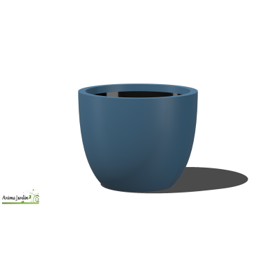 Bac arrondi en composite  - 33X27 cm - Vase