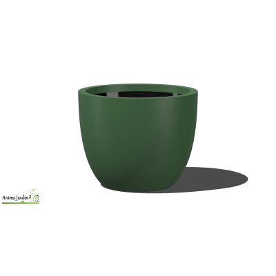 Bac arrondi en composite  - 33X27 cm - Vase