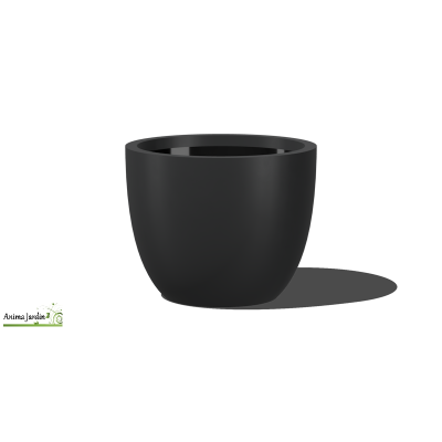 Bac arrondi en composite  - 33X27 cm - Vase