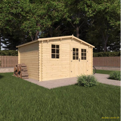 Abri de jardin en bois, Vallo, 14 m², 28 mm