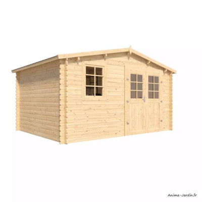 Abri de jardin en bois, Vallo, 14 m², 28 mm