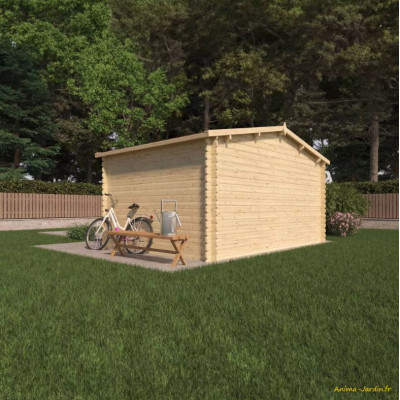 Abri de jardin en bois, Vallo, 14 m², 28 mm