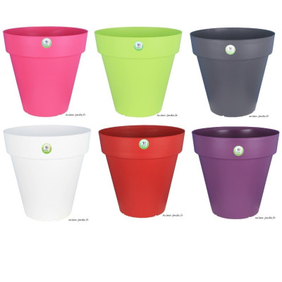 Pot à fleurs extérieur, terrasse, SOLEILLA, Ø59 cm, Riviera