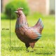 Poule en métal, Animal décoratif Nortène, Picota, extérieur, achat