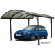 Abri voiture aluminium, carport toit arrondi, achat/vente, pas cher