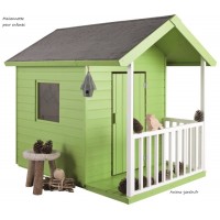 Maisonnette en bois pour enfants, Kangourou, chalet, pas cher