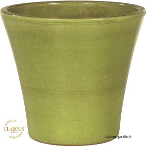 Pot émaillé en terre cuite, bac à fleurs BLAGNAC 48cm, Clarous, achat