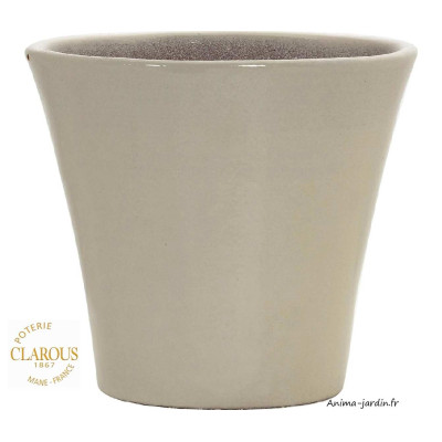 Pot émaillé en terre cuite, bac à fleurs BLAGNAC 48cm, Clarous, achat