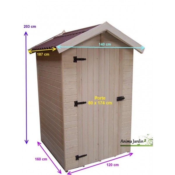 seau en bois massif pour sciure pour toilette sèche - Toilettes sèches :  vente de kit toilette sèche, cabane et wc de camping